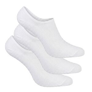 Pringles Womens/Ladies No-Show Socks (Pack of 3) / White